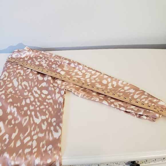 Black Label by Chico's Soft Satin Top long sleeve size XL NWT - Picture 13 of 14